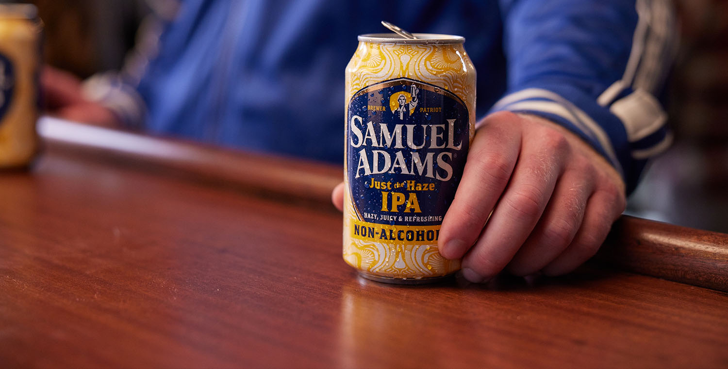 Samuel Adams Just The Haze Non-Alcoholic IPA