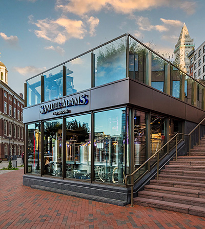 Map - Sam Adams Downtown Boston Taproom