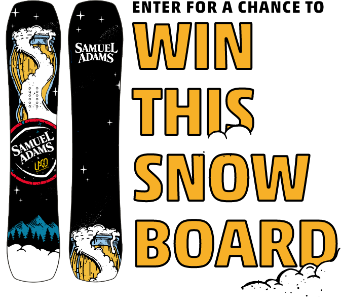 Enter for a chance to win this snowboard