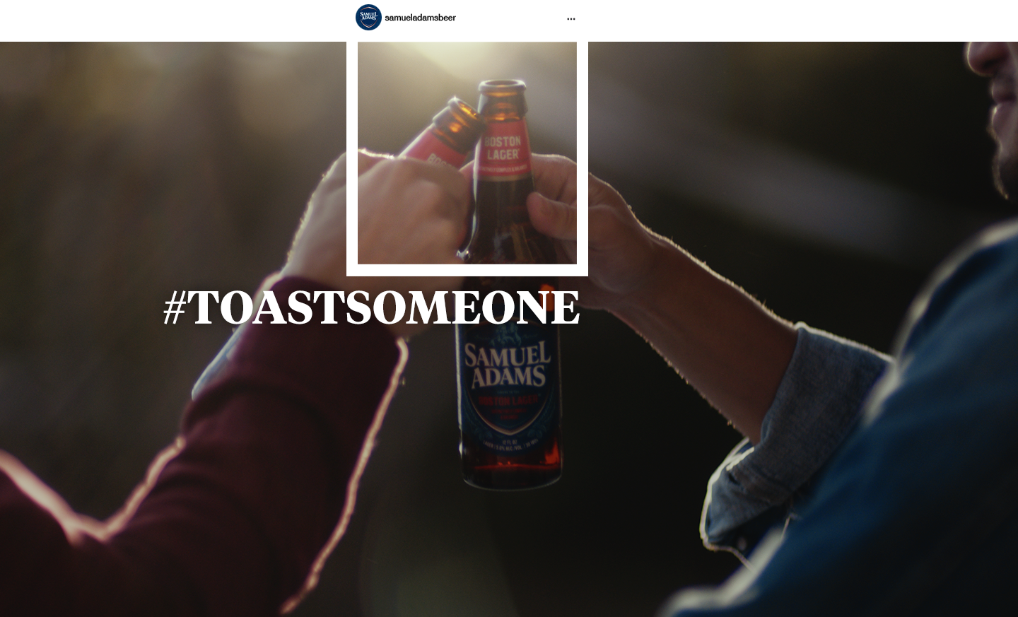 Toast Someone Samuel Adams