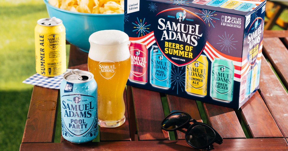 Beers of Summer Variety Pack Samuel Adams