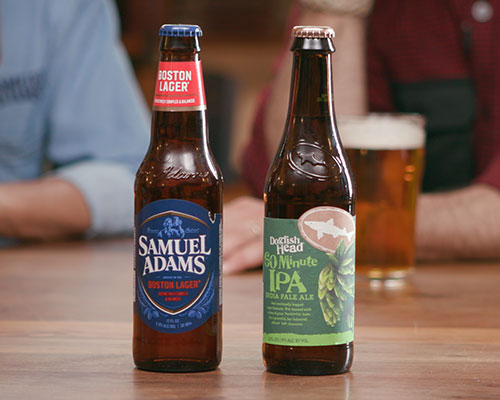 Samuel Adams and Dogfish Head