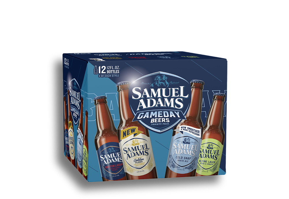 Samuel Adams Gameday Beers Variety Pack