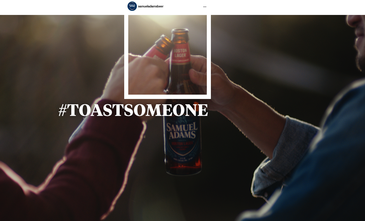 #ToastSomeone Instagram